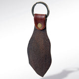 ADKR160 Hand Tooled Genuine Leather Keyring