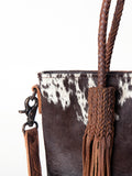 ADBG511BRW Tote Hair-On Genuine Western Leather Women Bag