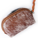 ADBG444 Coin Purse Hair On Genuine Western Leather Women Bag