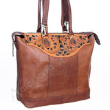 ADBGI105 Tote Hand Tooled Genuine Western Leather Women Bag