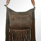 LC-ADBGZ187TRQ Hobo Hair On Genuine Western Leather Women Bag