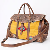 LC-ADBG516 Duffel Genuine Western Leather Women Bag