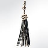 LC-ADTLG106-6 Tassel Fringes Genuine Leather