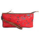 LC-ADBG344RED Wristlet Genuine Western Leather Women Bag Hope