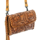 ADBG514 Crossbody Genuine Western Leather Women Bag Sage