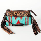 ADBGZ234 Wristlet Genuine Western Leather Women Bag