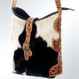 LC-ADBG539BKW Hobo Hair-On Genuine Western Leather Women Bag