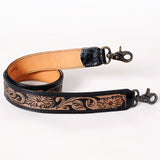 ADSTF126 Hand Tooled Genuine Leather Handle Strap