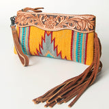 ADBG344 Wristlet Genuine Western Leather Women Bag Blake