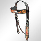 LC-ADEE301-HS Western Leather Headstall