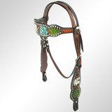 LC-ADEE315-HS Western Leather Headstall