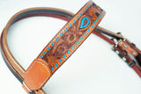 LC-ADEE323-HS Western Leather Headstall