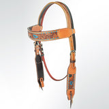 LC-ADEE323-HS Western Leather Headstall