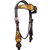 ADPAR144-Western Leather Headstall