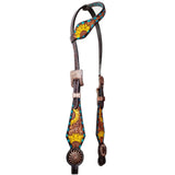 ADPAR144-Western Leather One Ear Headstall