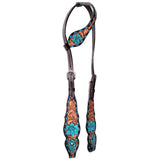 ADPAR148-Western Leather One Ear Headstall