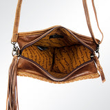 ADBG576 Crossbody Hair On Genuine Western Leather Women Bag