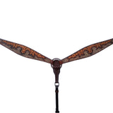 BER101-Western Leather Breast Collar