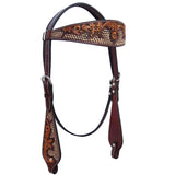 BER101-Western Leather Headstall