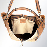 LC-ADBGI120B Tote Hair On Genuine Western Leather Women Bag