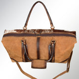 ADBGI123 Duffel Hair On Genuine Western Leather Women Bag