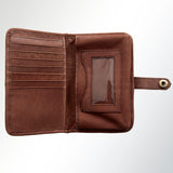 LC-ADBGI128A Wallet Genuine Western Leather Women Bag