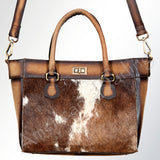 LC-ADBGI138B Tote Genuine Western Leather Women Bag Jane