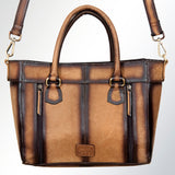 LC-ADBGI138B Tote Genuine Western Leather Women Bag Jane