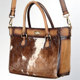 LC-ADBGI138B Tote Genuine Western Leather Women Bag Jane