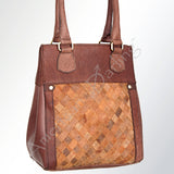 LC-ADBGI139A Tote Genuine Western Leather Women Bag