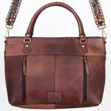 LC-ADBGI141B Tote Genuine Western Leather Women Bag Jane