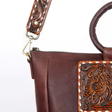 LC-ADBGI143B Tote Genuine Western Leather Women Bag