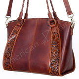 LC-ADBGI146A Tote Genuine Western Leather Women Bag