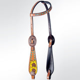 LC-ADPAF117-HS Western Leather Headstall