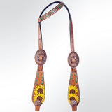 LC-ADPAF117-HS Western Leather Headstall