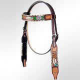 LC-ADPAF123-HS Western Leather Headstall