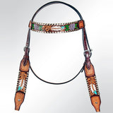 LC-ADPAF123-HS Western Leather Headstall