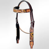 LC-ADPAF127-HS Western Leather Headstall