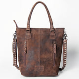 LC-ADBGZ276 Tote Genuine Western Leather Women Bag