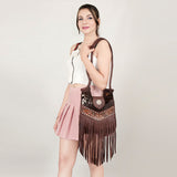 LC-ADBGZ287 Crossbody Genuine Western Leather Women Bag