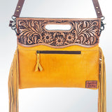 LC-ADBGS146D Crossbody Genuine Western Leather Women Bag Teah