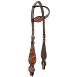 BER106-Western Leather One Ear Headstall