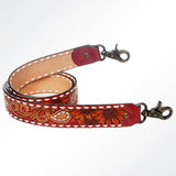 ADSTF148 Hand Tooled Genuine Leather Handle Strap