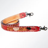 ADSTF149 Hand Tooled Genuine Leather Handle Strap