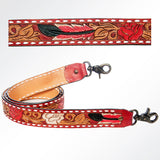 ADSTF149 Hand Tooled Genuine Leather Handle Strap