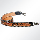 ADSTF150 Hand Tooled Genuine Leather Handle Strap