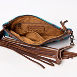 ADBG642 Wristlet Genuine Western Leather Women Bag