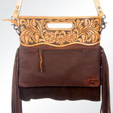 LC-ADBG612C Crossbody Hair On Genuine Western Leather Women Bag