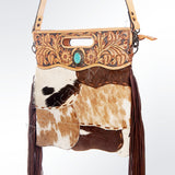 LC-ADBG612C Crossbody Hair On Genuine Western Leather Women Bag