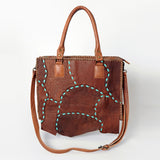 LC-ADBG615B Tote Genuine Western Leather Women Bag